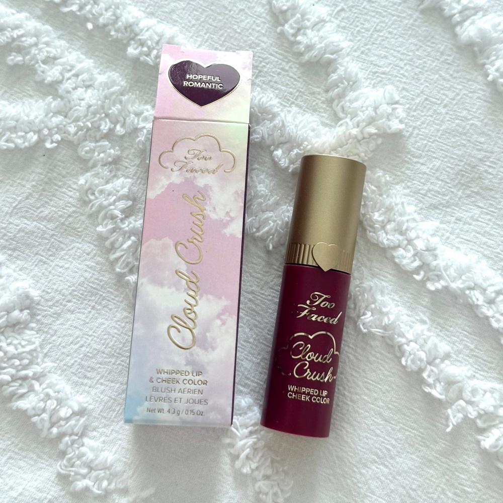 Too Faced Cloud Crush Whipped Lip & Cheek Color - Hopeful Romantic